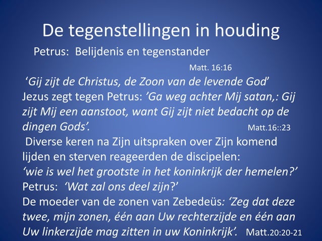 Preek 21 maart 2021 de weg naar het kruis | PPT