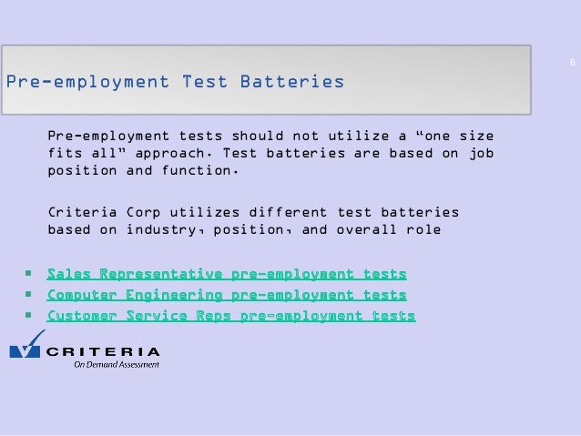 pre employment testing what to expect pre employment assessment