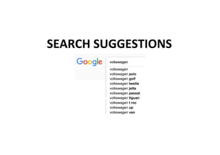 SEARCH	SUGGESTIONS	
 