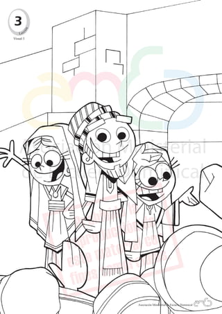 3       n
                                                     c
                                                   ió

                                                L ec
                                            Visual 3
Quiero ser como tú - EBDV | Pre-escolares




          20                                             Asociación Ministerial de Escuela Dominical
                                                           Asociación Ministerial de Escuela Dominical
 