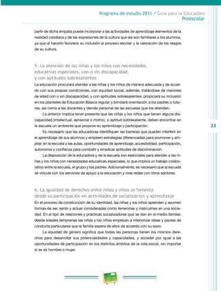Programa de Estudio 2011. Guía para la Educadora (Educación Básica ...