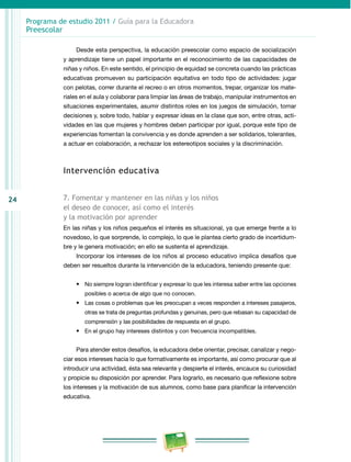 Programa de Estudio 2011. Guía para la Educadora (Educación Básica ...