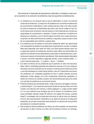 Programa de Estudio 2011. Guía para la Educadora (Educación Básica ...