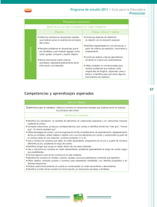 Programa de Estudio 2011. Guía para la Educadora (Educación Básica ...