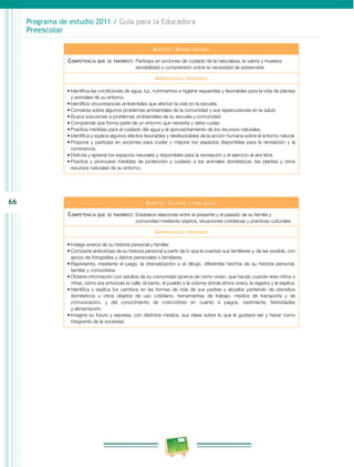 Programa de Estudio 2011. Guía para la Educadora (Educación Básica ...