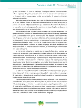 Programa de Estudio 2011. Guía para la Educadora (Educación Básica ...