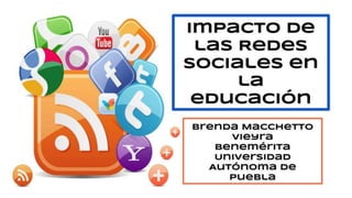 Impacto de las Redes Sociales en la Educación