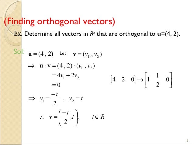 finding orthagonal vector 2d finding orthagonal vector 2d