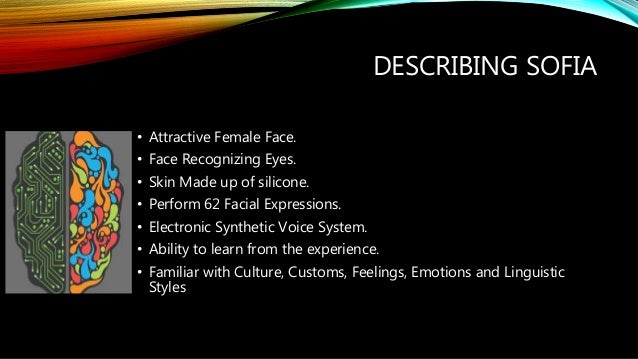 sophia robot ppt