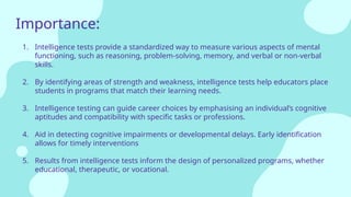 Comprehensive Overview of Intelligence Testing and Assessment Methods ...