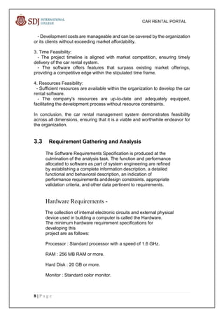bca project for application and final project | PDF