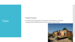 Prefab architecture:a solution to climate change.