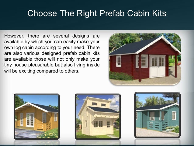 Prefab Cabin Kits Manufacturers