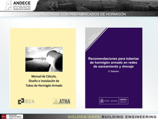 SOLUCIONES CONSTRUCTIVAS CON PREFABRICADOS DE HORMIGÓN   6-11-2012




            6 Noviembre 2012
 