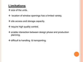 Introduction of Prefabricated structures | PPTX