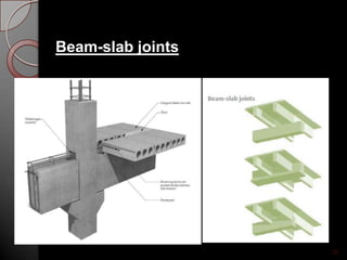 Beam-slab joints
20
 