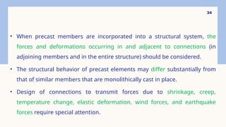 Monolithically Structural Engineering PREFABRICATED structures power point presentation.pptx