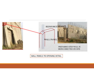 WALL PANELS TO OPENING DETAIL
 