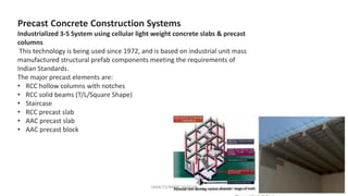 Prefabrication structures in construction | PDF