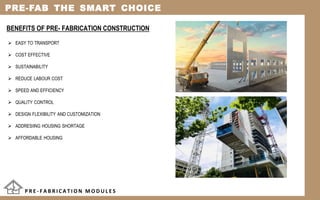 Comprehensive Overview of Pre-Fabrication Modules in Construction | PDF
