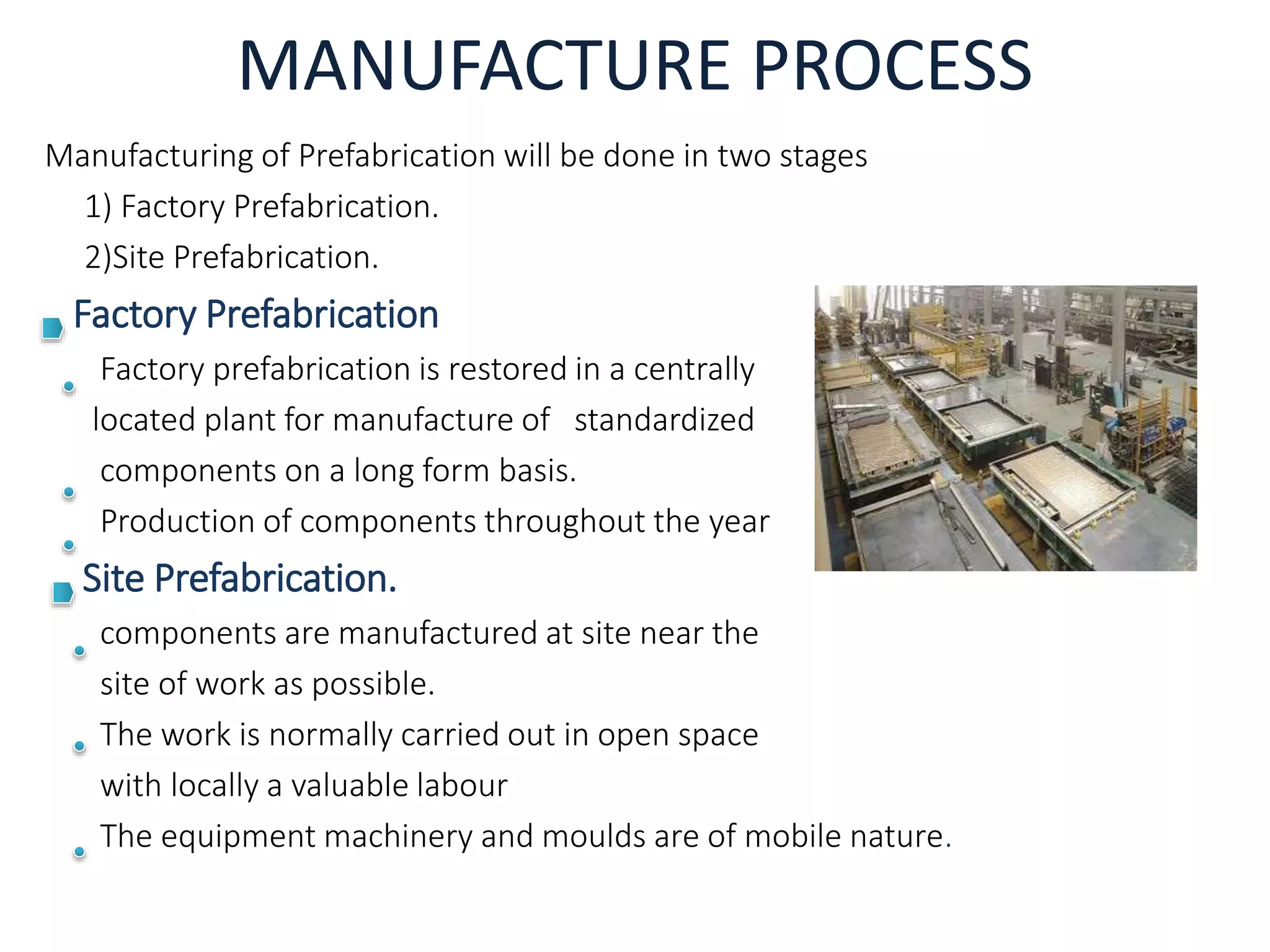 Prefabrication structure ppt | PPTX