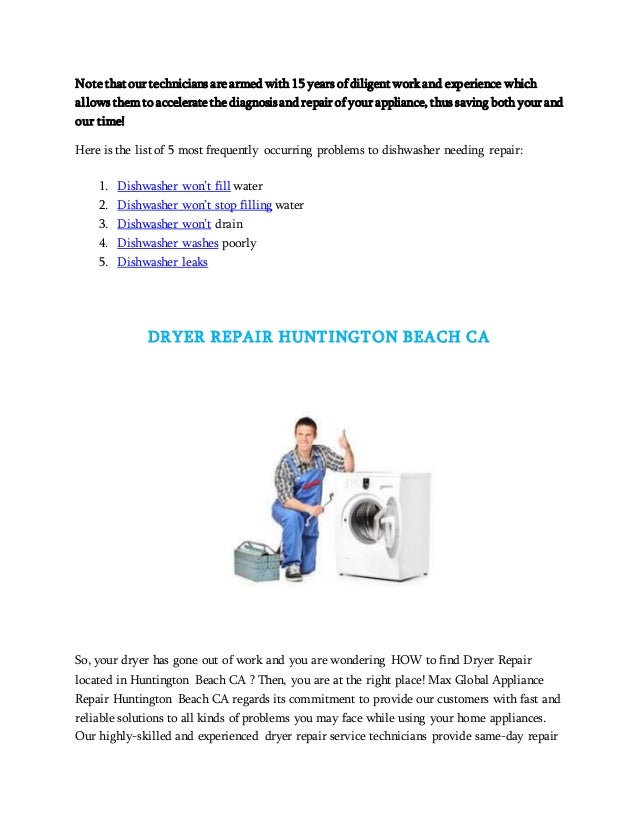 Appliance Repair Huntington Beach