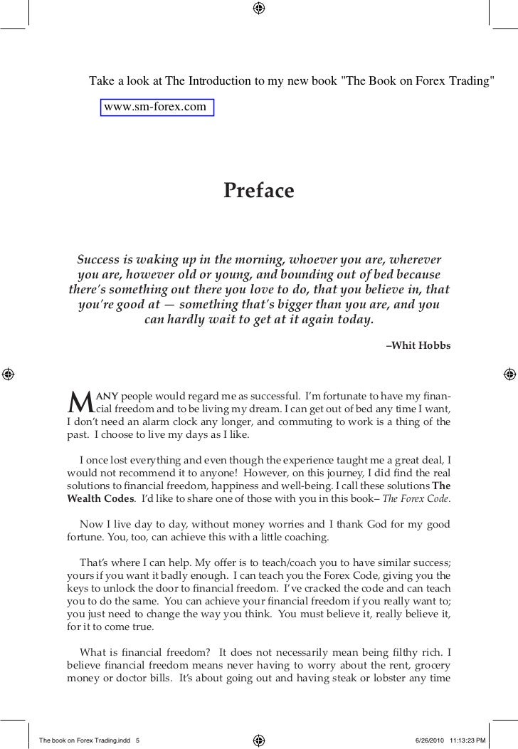 New forex books
