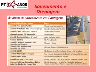 Saneamento e Drenagem 