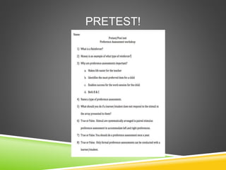 PRETEST!
 