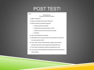 POST TEST!
 