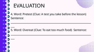 Comprehensive Lesson on Prefixes: Definition, Examples, and Usage | PPTX