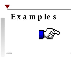 Examples 