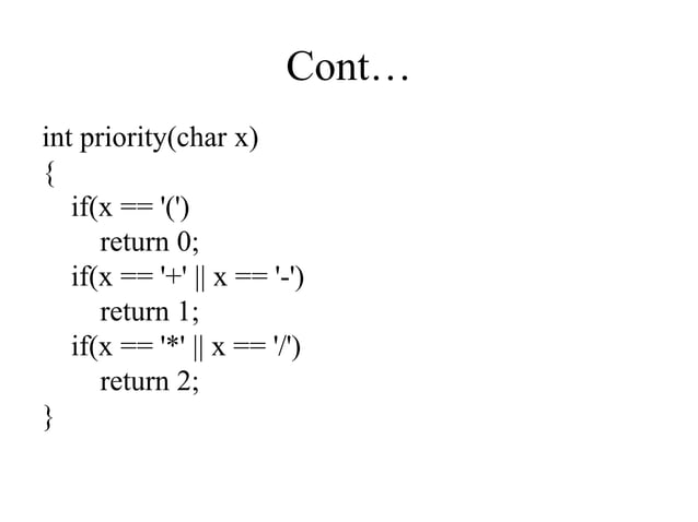 Prefix and PostFIx presentation for DSA .pptx | Programming Languages ...
