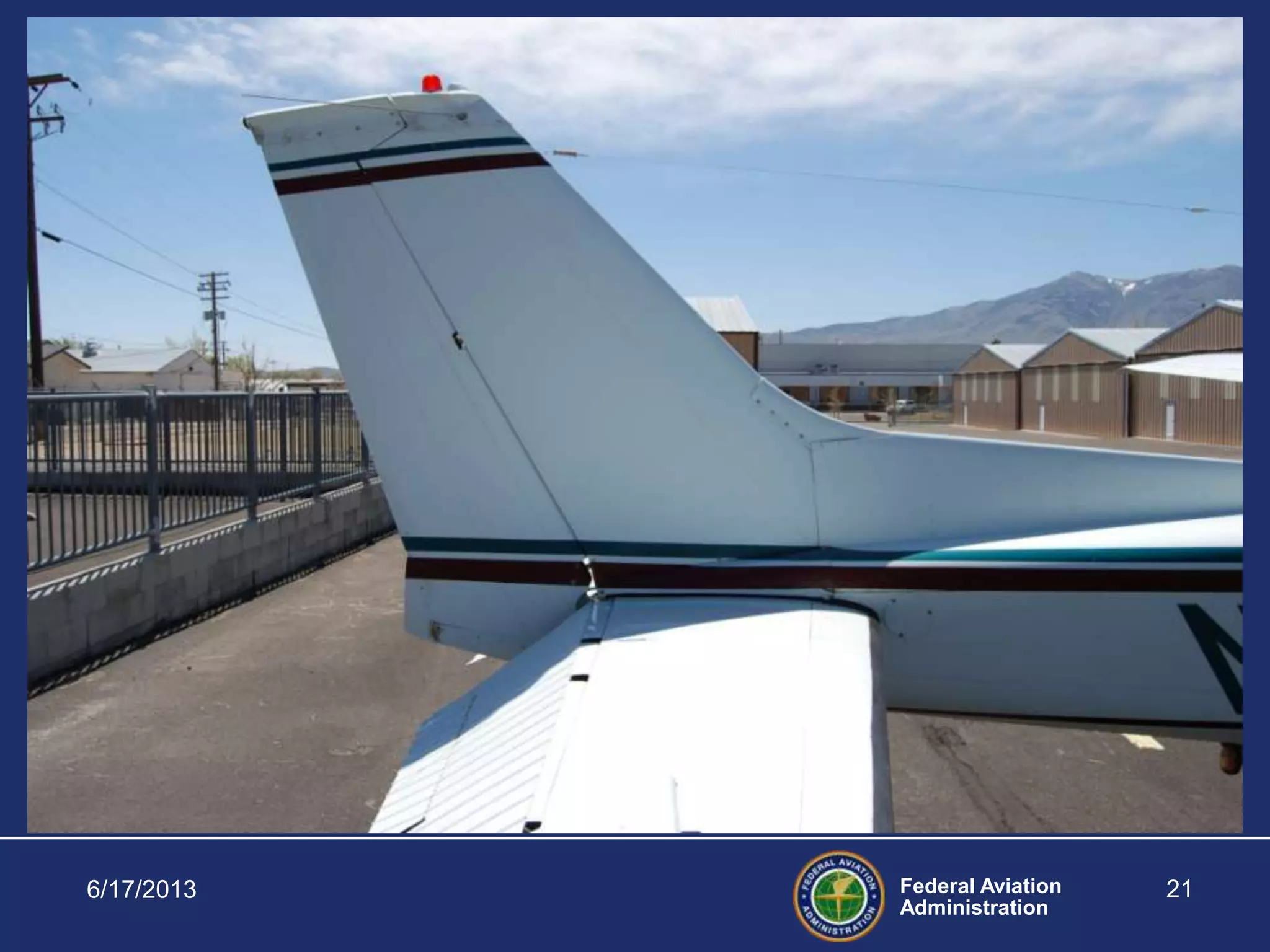 Federal Aviation
Administration
6/17/2013 21
 