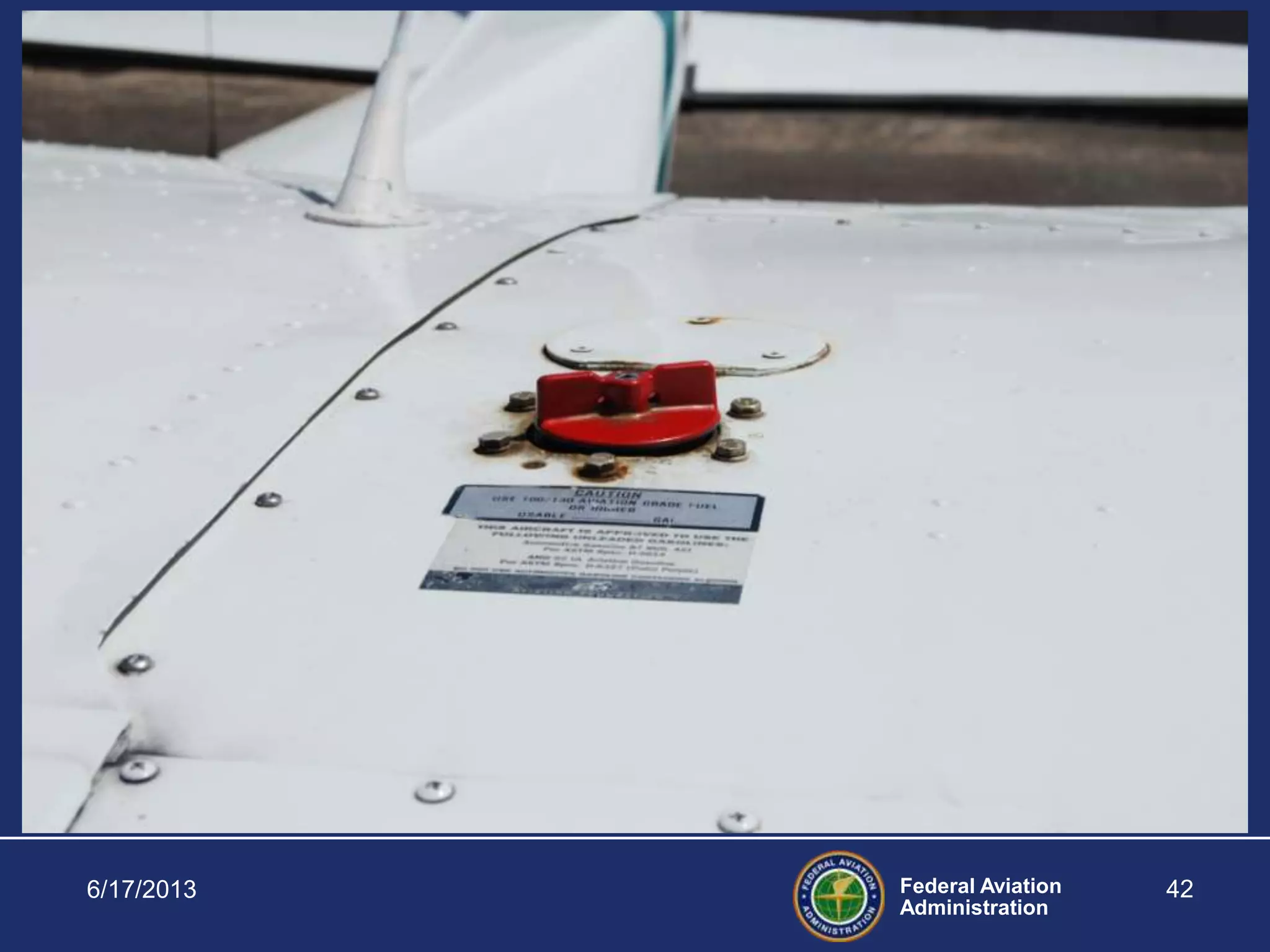 Federal Aviation
Administration
6/17/2013 42
 