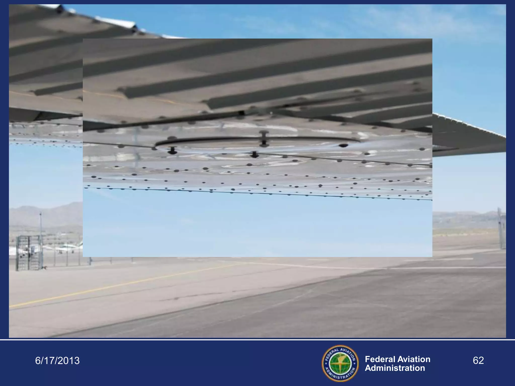 Federal Aviation
Administration
6/17/2013 62
 