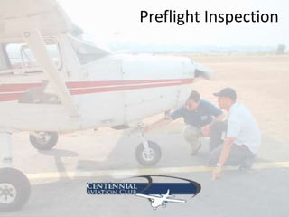 Preflight Inspection
 