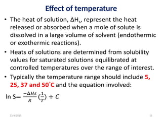 Effect of temperature
•
23/4/2015 51
 