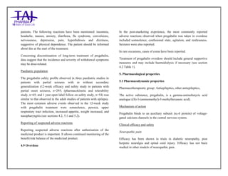 common side effects of pregabalin and gabapentin