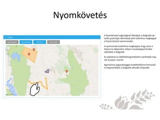 Nyomkövetés
 