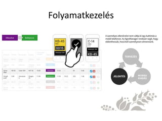 Folyamatkezelés
 