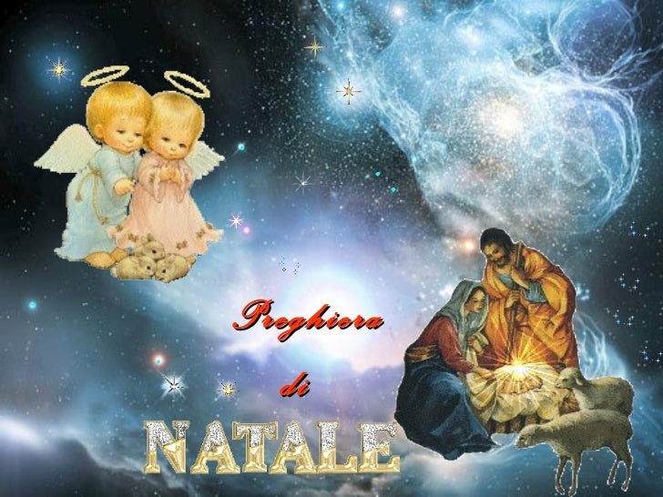 Preghiera Della Vigilia Di Natale Preghiera di natale