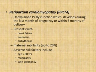 Management of Cardiovascular Disease during Pregnancy | PPTX