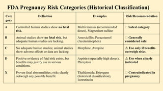 Comprehensive Guidelines for Medication Use During Pregnancy and ...