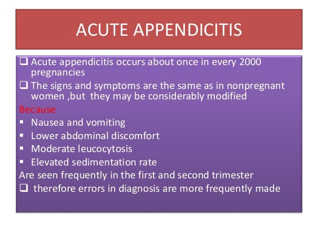 Pregnancy And Common