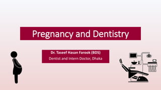 Pregnancy and Dentistry
Dr. Taseef Hasan Farook (BDS)
Dentist and Intern Doctor, Dhaka
 