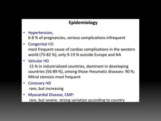 Pregnancy and heart diseases
