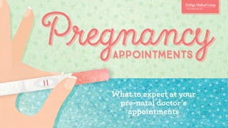 What to Expect at Your Prenatal Doctor's Appointments