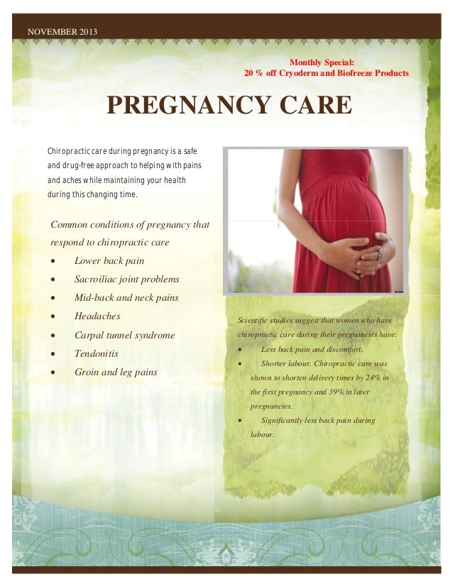 Pregnancy care with the help of chiropractic Pregnancy care with the help of chiropractic
