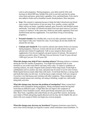 Pregnancy diet | PDF